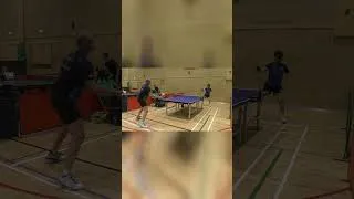 Thumbnail: Winning a point in #tabletennis is hard work! #thebest #crazypoint #youtubeshorts  #viralvideo