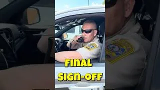 Thumbnail: Final Sign-off #shorts #retirement #deputysheriff