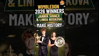 Thumbnail: Wimbledon 2026 Winners: Jannik Sinner & Linda Noskova Make History