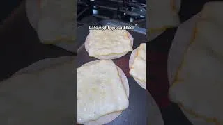 Thumbnail: Muenster cheese quesadillas! #Foodie #Quesadillas #Yum #Delicious #FYP #Viral