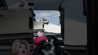 Thumbnail: VALORIE DRIVES A SUPERCAR.. #funny #gaming #twitch #meme #shorts  #beamngdrive #cars #racing #satire