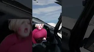 Thumbnail: VALORIE DRIVES A SUPERCAR.. #funny #gaming #twitch #meme #shorts  #beamngdrive #cars #racing #satire