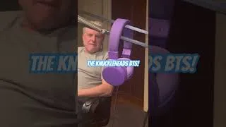 Thumbnail: Live Knuckleheads BTS of the show. The debate rages: purple or blue?