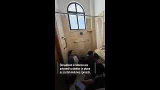 Thumbnail: Canadians in Puerto Vallarta take shelter as cartel conflict spreads (9x16)