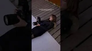 Thumbnail: The things we do for the shot 😂 But honestly? Totally worth it every single time. That floor an...