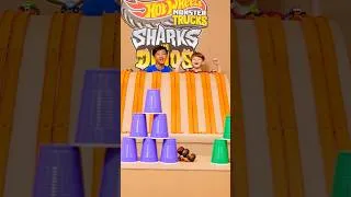 Thumbnail: Hot Wheels Monster Trucks | Sharks vs Dinos: Big Dragon Challenge!