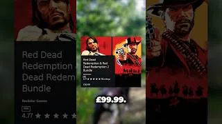 Thumbnail: RDR Price Increase! 💸 #rdr2 #rdr #shorts