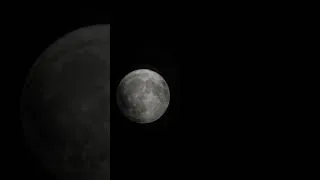 Thumbnail: "Moonlit Marvels: Discover the Full Moon's Beauty Up Close with My Telescope 🌕🔭 #CelestialWonders