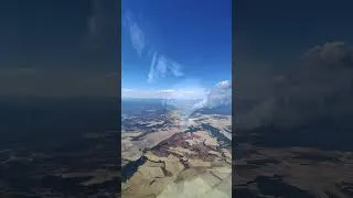 Thumbnail: 🔥Two big wildfires affecting arrivals at 🇪🇸Madrid ✈️🚁TCAS was cluttered with targets low level.