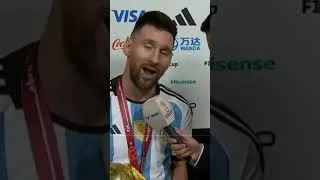 Thumbnail: LIONEL MESSI - CAMPEÓN DEL MUNDO CON ARGENTINA DÁ SUS PALABRAS❤🌟🌟🌟⚽️🔥