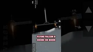 Thumbnail: Falcon 9 On Moon Be Like 🤣 #shorts #viral #gaming