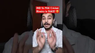 Thumbnail: The ORIGIN of India Vs Pakistan Cricket Rivalry 🤯