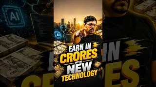 Thumbnail: Earn in Crores with New Technology🤑 #skills #skilldevelopment #artificialintelligence