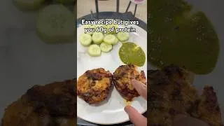 Thumbnail: 60g Protein Easy Recipe |Quick High-Protein Meal #telugushorts #shorts #short #healthycooking #short