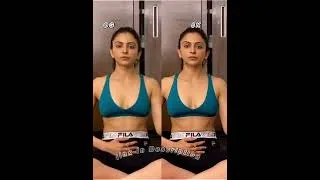 Thumbnail: 8K Comparisson Rakul Preet Singh | Yoga | Review | Vertical Edit | 4K60FPS