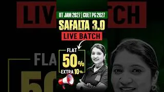 Thumbnail: ⏳ Last Chance! Flat 50% + Extra 10% OFF on SAFALTA 3.0