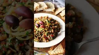 Thumbnail: Eggplant & Pepper Dip | Simple Appetizers | Vegan #recipe