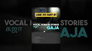 Thumbnail: Making My Own Tamil Horror Game 🔥 - Game Dev Diary 1
