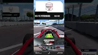 Thumbnail: HUGE SAVE AROUND SLOW TRAFFIC! #iracing #indycar #esports  #simracing #automobile #formula1 #f1