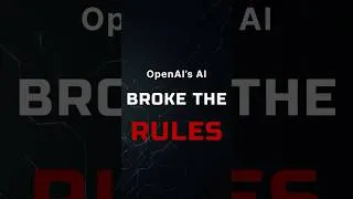 Thumbnail: The AI Knew It Wasn’t Allowed