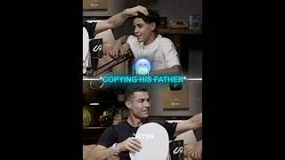 Thumbnail: Ronaldo Jr Copies Everything His Dad Does.. 🤯🔥