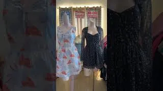 Thumbnail: Outfit Comparison: Floral Vibe vs. Chic Black 🖤 #shorts #fashion