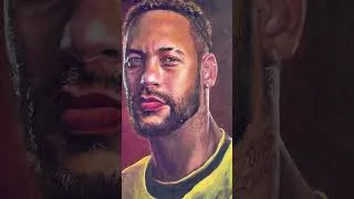 Thumbnail: Oil painting #oilpainting #painting #neymar #brasil
