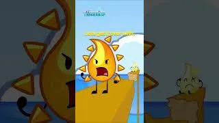 Thumbnail: Epic fight of Sundrop and Jockdrop :0 #objectshowcommunity #bfdi #objectshow