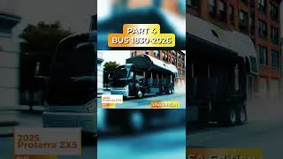Thumbnail: How American Buses Changed Over 195 Years 🚌 #BeforeAndAfter #Shorts
