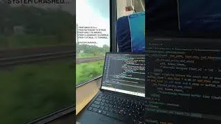 Thumbnail: coder life #travel #developer #coding #programming #explore