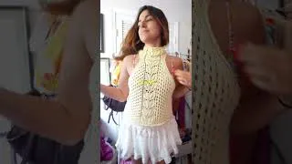 Thumbnail: TEST KNIT for the POOLSIDE TOP! https://forms.gle/CNKCBkukHUq1UJk18 #knitting #summerknits #viral