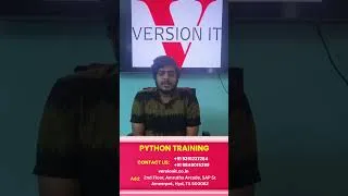 Thumbnail: Inspiring Student Review: Sanjay Varma Shares His Experience on Python Training At Version IT
