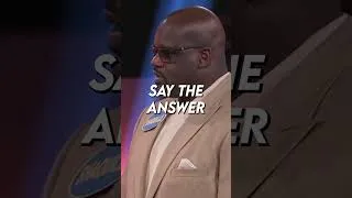 Thumbnail: What Does SHAQ Mean By This!? 🤣 #familyfeud #shorts