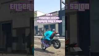 Thumbnail: GTA 6 Standard Edition: Entering Sara's Unisex Salon Be Like...  #gta #gta6 #gtamemes #verynuclear