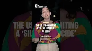 Thumbnail: The U.S. is committing a "silent genocide" in Cuba.