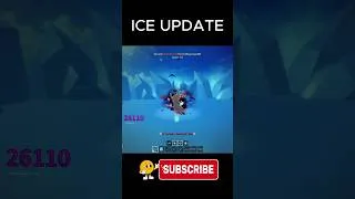 Thumbnail: ice update is scary in blox fruits #shorts
