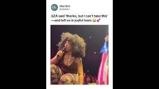 Thumbnail: Imagine gifting your idol a Louis Vuitton and she refuses—SZA is too real for this world 😗🩶 #sza