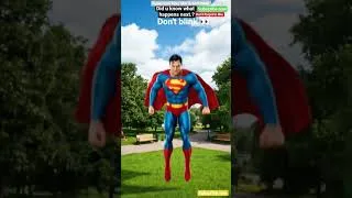 Thumbnail: How Fast Can Superman Fly? 😳🔥 Watch Till End! #shorts