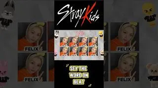 Thumbnail: Stray Kids x SKZOO 🎵 Say The Word On Beat! (Full 4-Min Challenge Linked Below 👇)