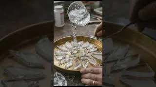 Thumbnail: Turning shattered fragments into a designer tray. 🥂 #satisfying #shorts #asmr #goviral