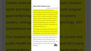 Thumbnail: ABH Healthcare SME IPO Review