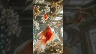 Thumbnail: 432Hz Golden Lakshmi Mantra: Venetian Fish NFT Ambience