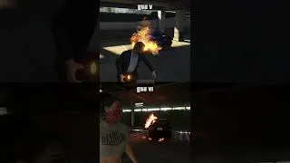 Thumbnail: GTA 5 vs GTA 6: Car vs Molotov🔥 #gta5 #gta6 #gta