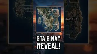 Thumbnail: GTA 6 Map Size & REAL RAGE Engine Physics Leaked! 🗺🔥  #gta6leaks #gta6 #gta6news
