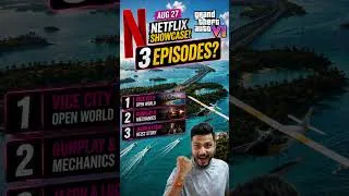 Thumbnail: GTA 6 Netflix 3-Part LEAK!August 27 Extended Look Breakdown 🤯 #Shorts
