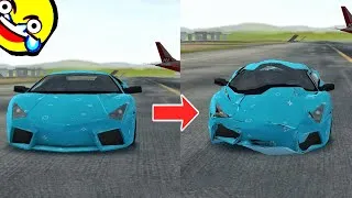 Thumbnail: Before and after car😂|| extreme car Driving simulator🔥#Shorts