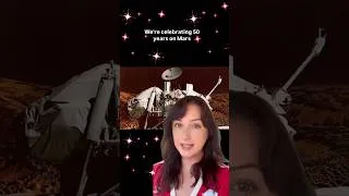 Thumbnail: Viking 1 at 50: First Successful Landing on Mars 🚀 #viking1 #nasa #anniversary #shorts