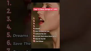 Thumbnail: Top 10 best songs of 1992  #80s  #90s  #throwback  #90smusic