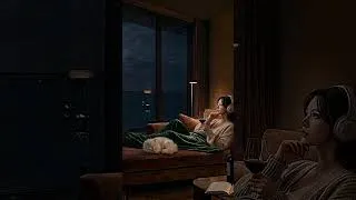 Thumbnail: Midnight Ocean Penthouse 🌙 Smooth Jazz for Relaxing, Lounge BGM #Shorts #lofi #studymusic #music
