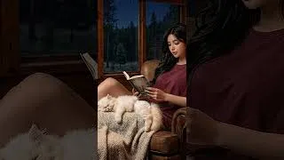 Thumbnail: POV: You're Spending a Rainy Night in This Cozy Cabin 🌧️🔥 Would You Stay Here? 🐾